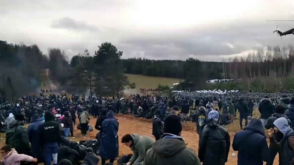 Граница Беларуси и Польши.