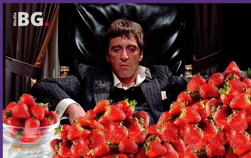 Шутка про клубнику в Барановичах