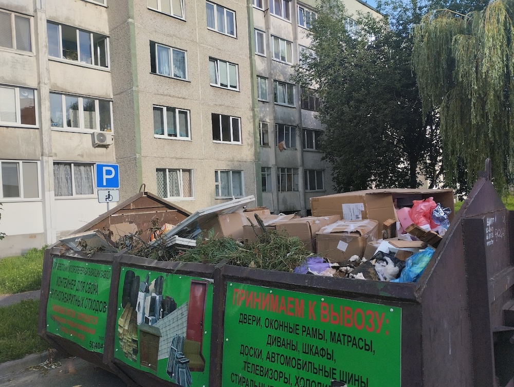 "Мусорщиков" в Беларуси стали ловить через видеонаблюдение