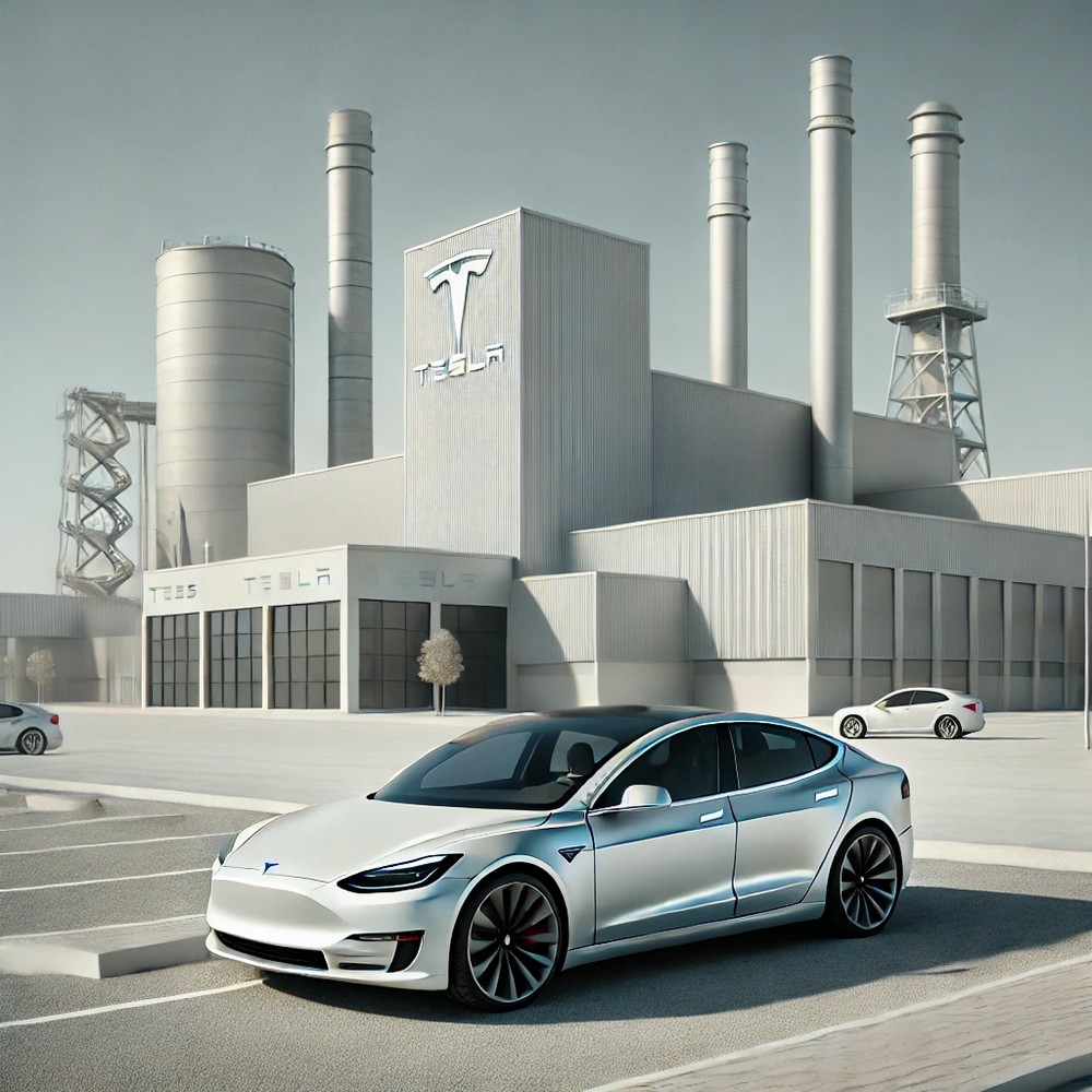 Электрокар Тесла.