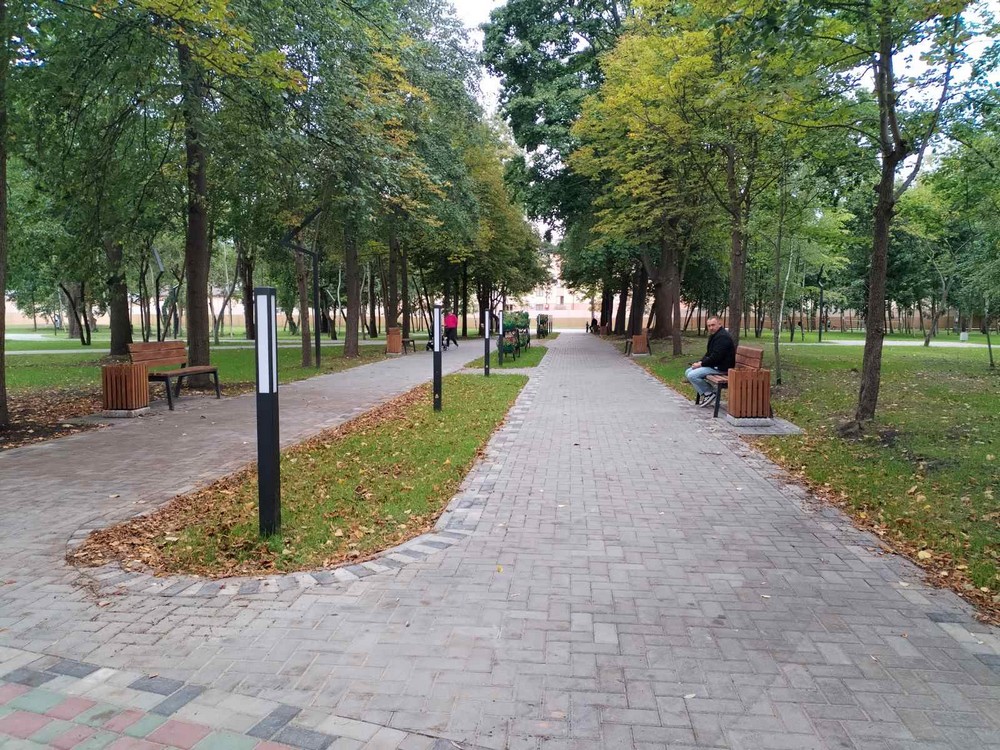 Сквер на улице Папанина в Бресте. Фото: Брестский горисполком