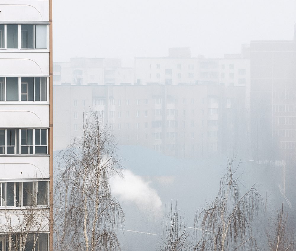 дым на вуліцы