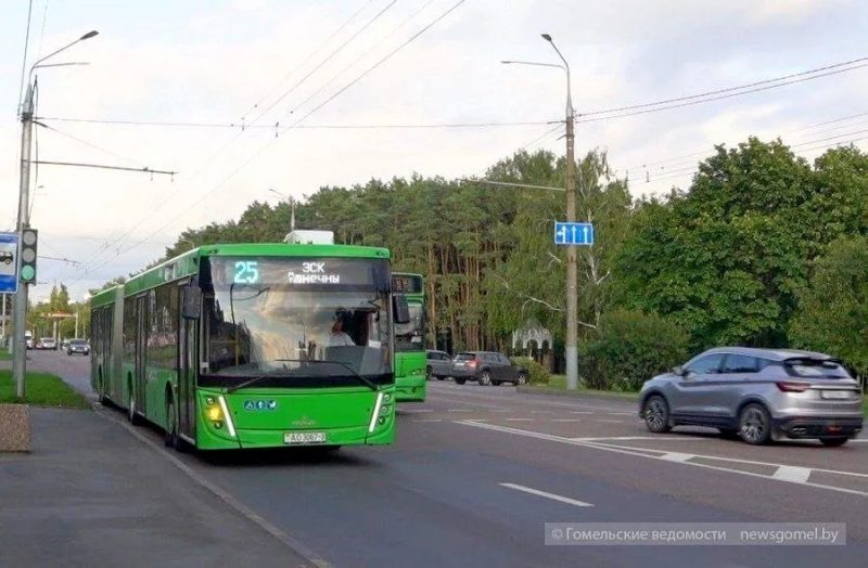 Автобус №25 в Гомеле
